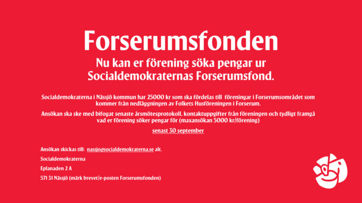 Socialdemokraternas Forserumsfond